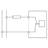 Thermostat for cabinet 0...60C NSYCCOTHC