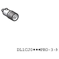 Single LED white 24VDC DL1CJ0247E