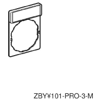 Label for control devices ZBY2126
