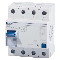 Residual current breaker 4-p DFS4025-4/0,03-BSKMI