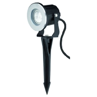 Ground spike spotlight LB22 aluminum die-cast black GU10 max.35W, 5017 - Promotional item