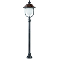 Floor lamp LB23 die-cast aluminum with copper roof E27 max.100W