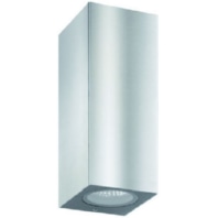 Wandleuchte LB23 Edelstahl 2xGU10 max.6W