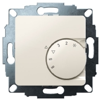Room clock thermostat 5...30°C UTE 1001-RAL1013-G50