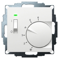 Room clock thermostat 5...30C UTE 1012-RAL9016-M55