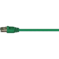 RJ45 8(8) Patch cord Cat.6 1m EC6000 1m gn S/FTP