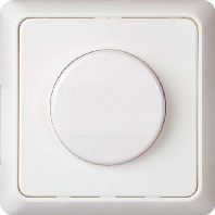 Push button 1 make contact (NO) white 516114