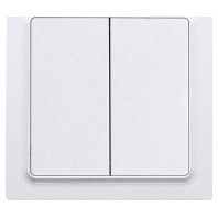 Push button 2 make contacts (NO) white W2T55E-wg