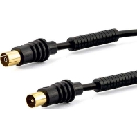 Coax patch cord IEC connector 1,5m AB301GLose