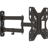 Wall mount black for audio/video WHS151