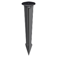 Ground spike for luminaires Ground Spike BK
