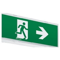 Notleuchte AP+Wandmont.3h 24m SLX 24 LEDi Flat 3h