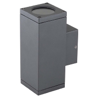 Wandanbauleuchte 2flg.anth IP54 GU10 220-240V 485016N