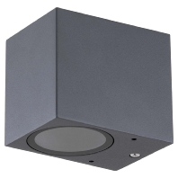 Wandanbauleuchte 1flg.anth IP44 GU10 220-240V 637115