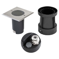 Bodeneinbauleuchte quadr. IP67-GU10 35W/230V 679435EV