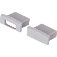 End cap for luminaires Flat1PAK-Set