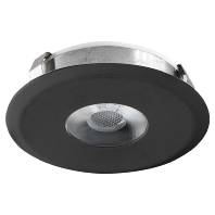 LED-Einbauleuchte 3000K schwarz L23060902