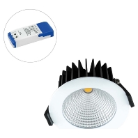P-LED recessed ceiling light 3000K rd ws IP44 dim LC44100102
