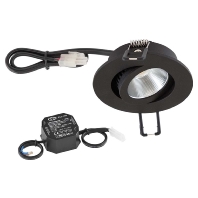P-LED Deckeneinbauleuchte 3000K IP20 230V sw PC20N60902