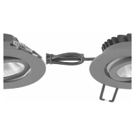 LED-Einbauleuchte IP65 350mA 3000K anthr. PC654061602