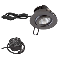 LED-Deckeneinbauleuchte 3000K V4A anth PCE650N61602