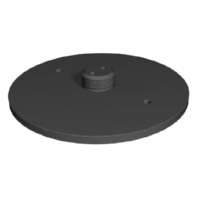Mounting plate for luminaires PLCM6508