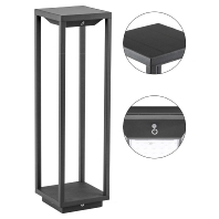 Solar-LED-Wegeleuchte 3000K anthrazit WLS50451502