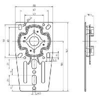 Clicl-Fertigkastenlager 4015K-04