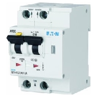 Earth leakage circuit breaker with AFDD-25/2/C/003-F