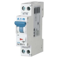 Miniature circuit breaker 2-p B20A PLN6-B20/1N-DE