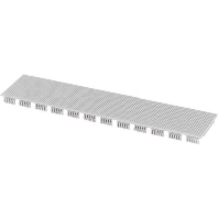 Leerplatzabdeckung 12 TE, grau BS-12MF-GY