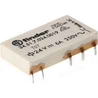 Switching relay DC 24V 6A 34.51.7.024.0019