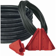 Corrugated plastic hose 21,2mm FLEXAzip AD21,2 10m