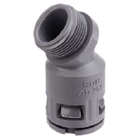 45-Bend connector for corrugated hose RQB45-M AD15,8/M20gr