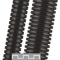Corrugated plastic hose 13mm ROHRfl.PA12D AD13,0s