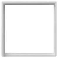 Adapterrahmen quadr.50x50mm grau 0282015