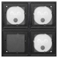 Geh�use 2x 2-fach fl�chenb�ndig 551800