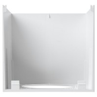 Abdeckung + Deckel m.Cube, wei� 820102