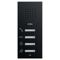 Indoor station door communication Black 1250005