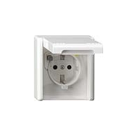 FI-Schutzsteckdose 30mA SH+Vollpl.WG UP 267739