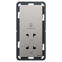 Rasierersteckdose 115-230V eds-lack. 2820600