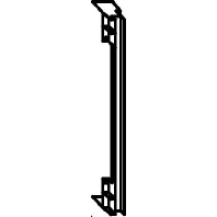 Shielding rail for busbar S942H
