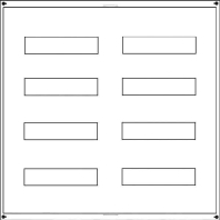 Cover for distribution board 600x500mm US42A2