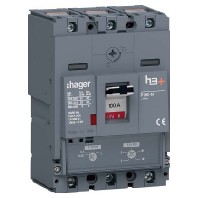 Leistungsschalter h3+ P160 TM ADJ 3P3D 100A 25k HHS100DC