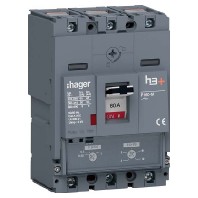 Leistungsschalter h3+ P160 TM ADJ 3P3D 80A 50kA HMS080DC