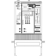 Wandlermessschrank bis 250A, TN-C Netz ZAW132MW8