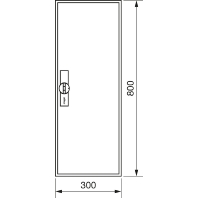 Zhlerschrank,universZ 800x300x205,IP44 ZB11S