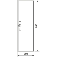 Zhlerschrank,universZ 950x300x205,IP44 ZB21S