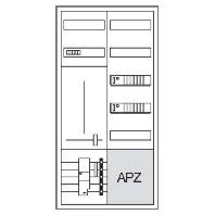 Komplettschrank, univers Z 1 ZP,3P.,APZ,VT5 ZB323T15W31