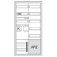 Komplettschrank, univers Z 1 ZP,BKE-I,APZ,VT5 ZB32ET215W1